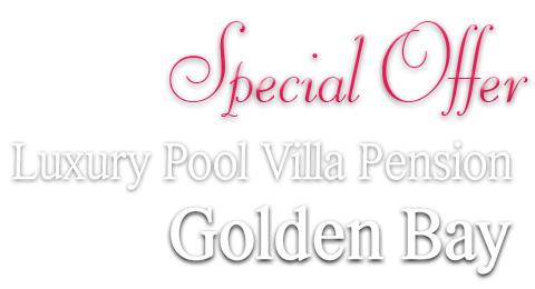 Luxury Pool Villa Pension Golden Bay